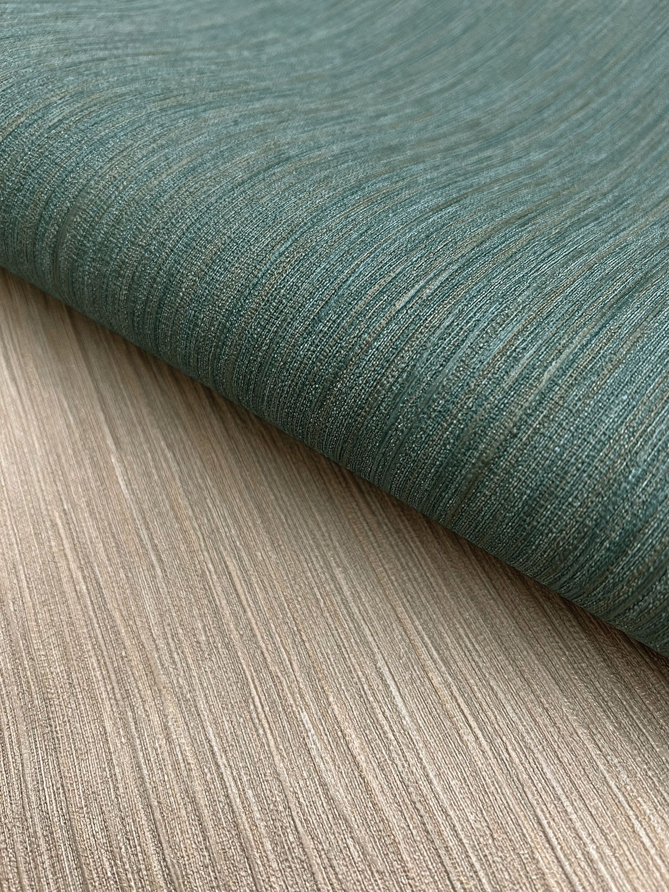 Soft Rain Teal Wallpaper large image 