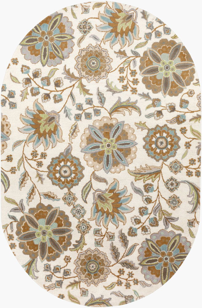 Athena Handmade Rug, by Surya, 9' length x 6' width