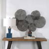 Ripley Metal Leaf Wall Art, by Uttermost, 47" width x 31" height x 3" depth thumbnail 2