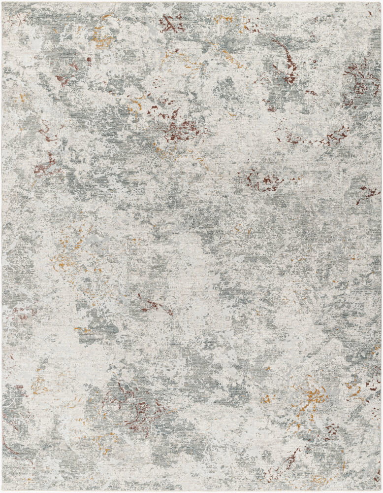 Dresden Machine Woven Rug, by Surya, 7'2.61" length x 2'7.5" width