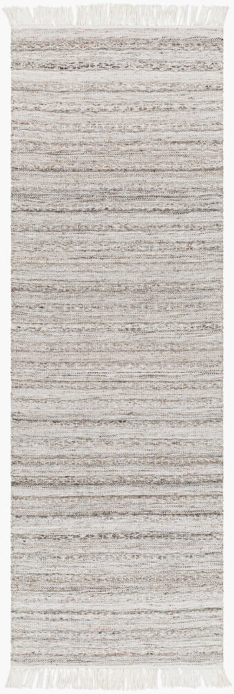 Azalea Handmade Rug, by Surya, 8' length x 2'6" width