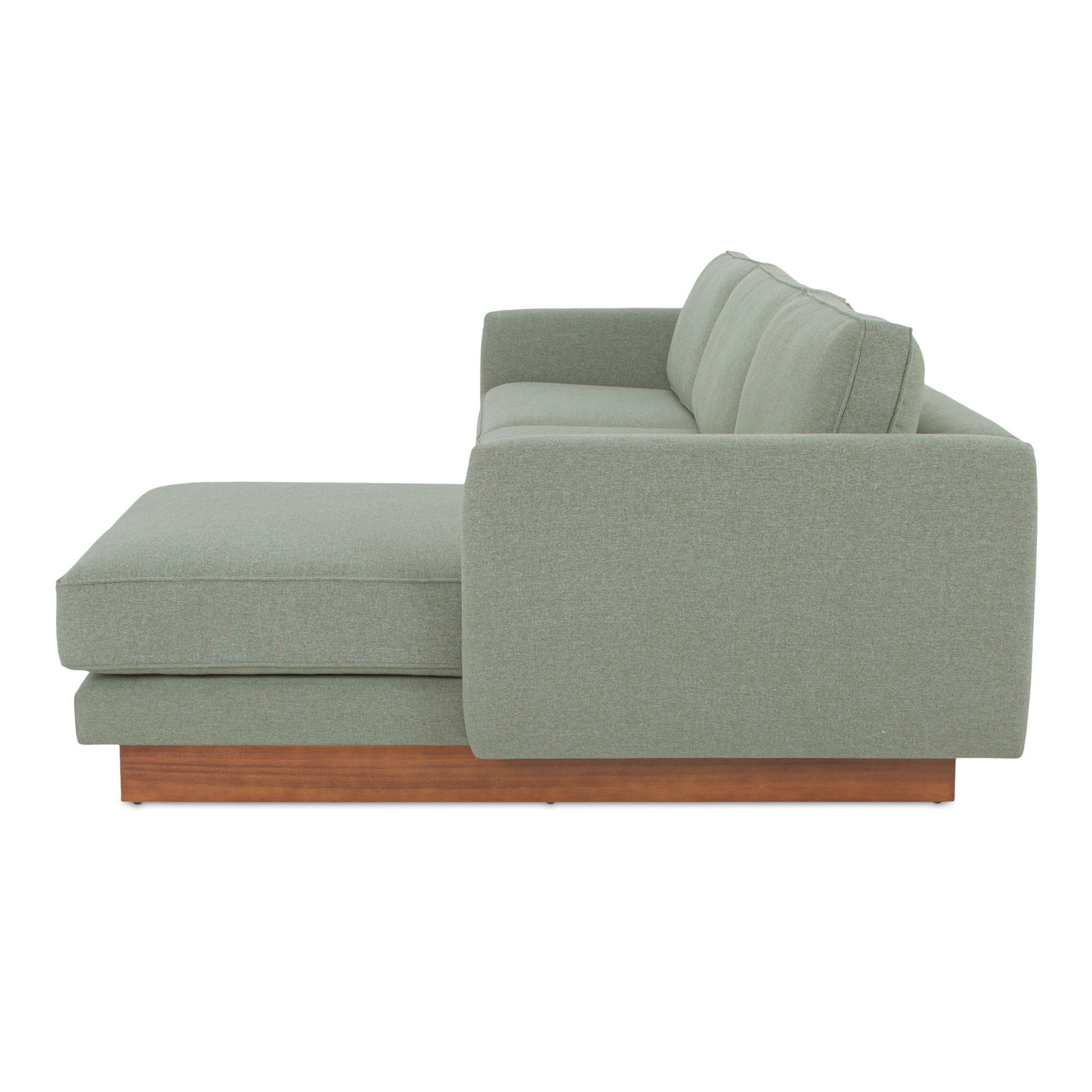 Vernon Right Sectional Sage large image 