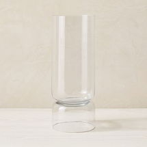 Online Designer Bedroom Foundations Glass Vases, XL Vase, Clear, Glass, 16 Inch Height