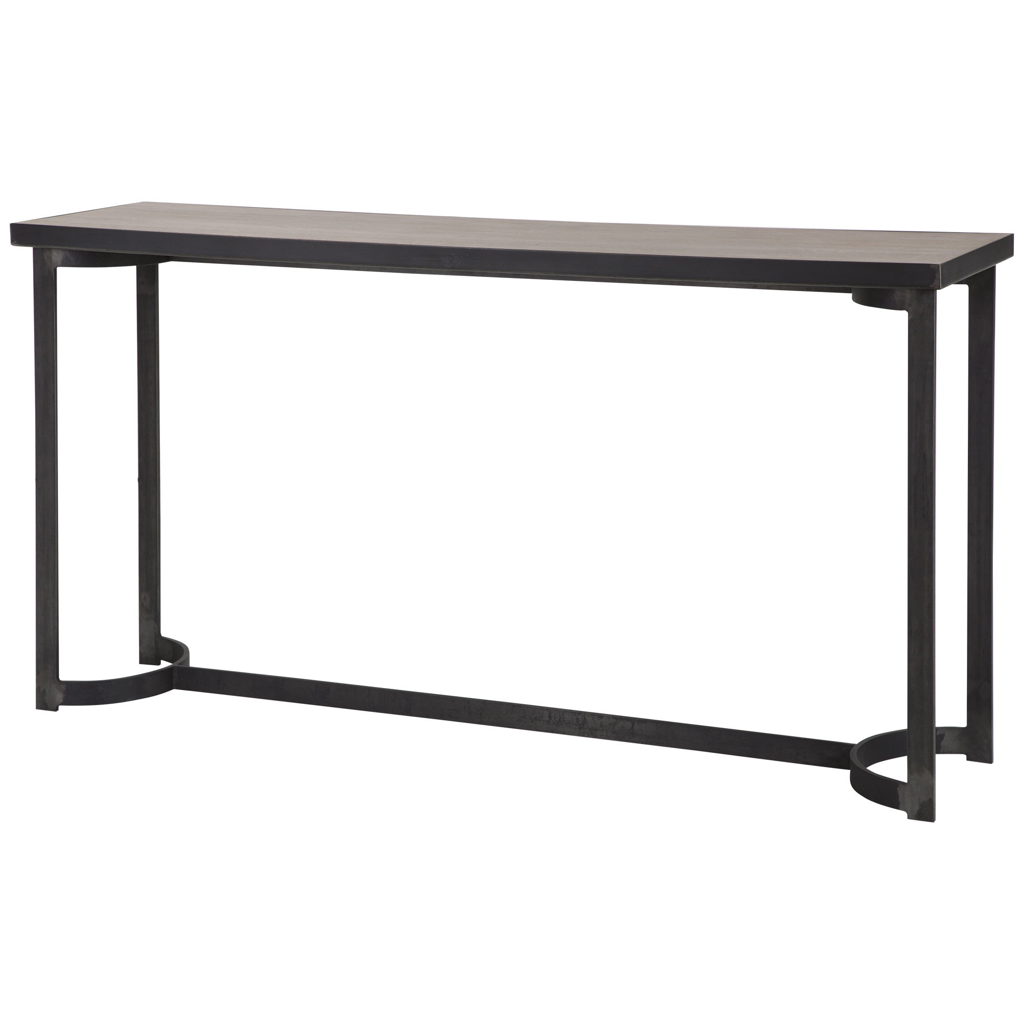 Basuto Steel Console Table large image 