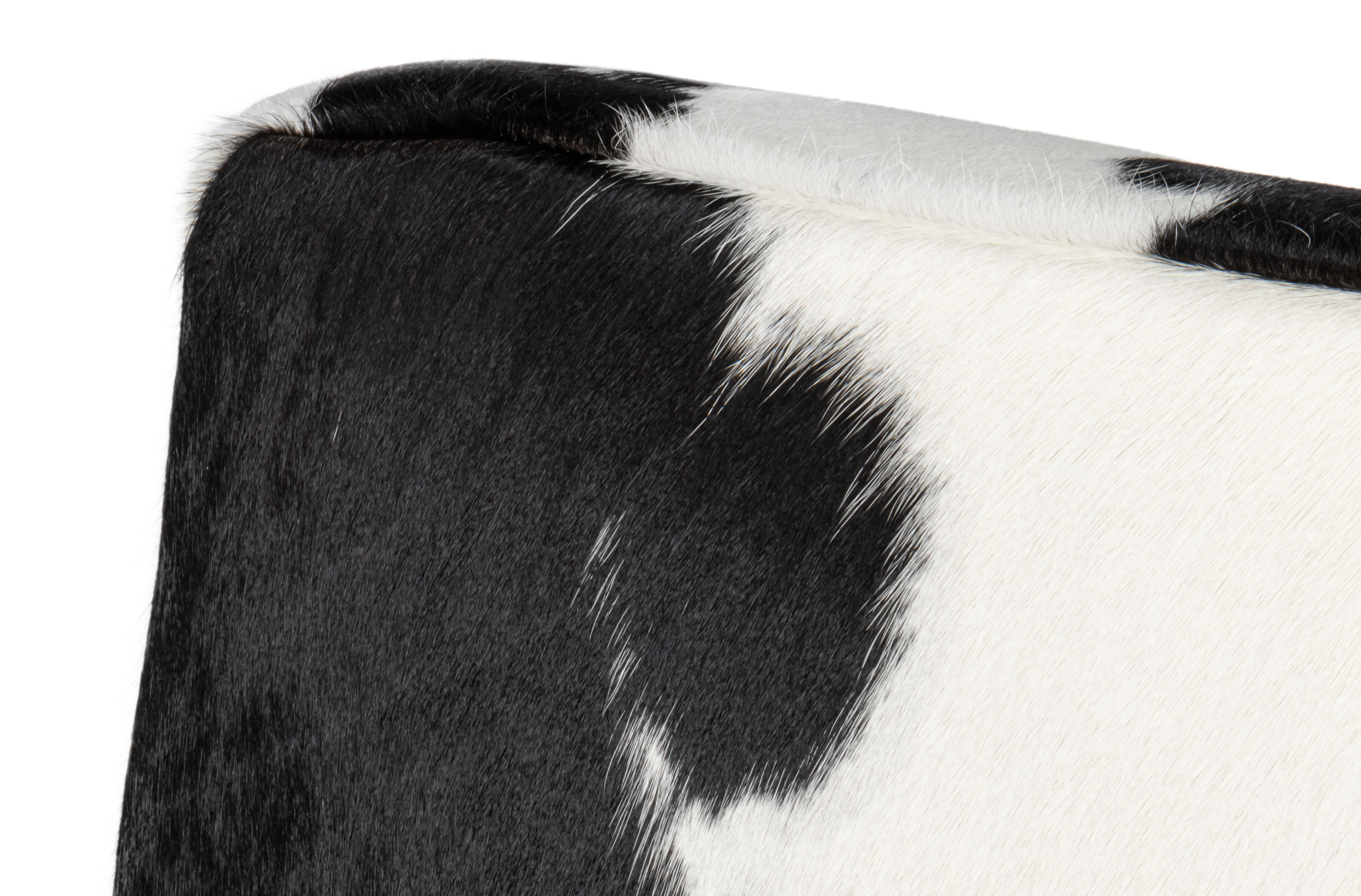 Holloway Armchair, Black & White, Seating by Sarreid, 24" length x 32" width x 31" height View 5