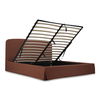 Joan Queen Storage Bed Rust thumbnail 10