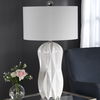 Malena Glossy White Table Lamp thumbnail 3