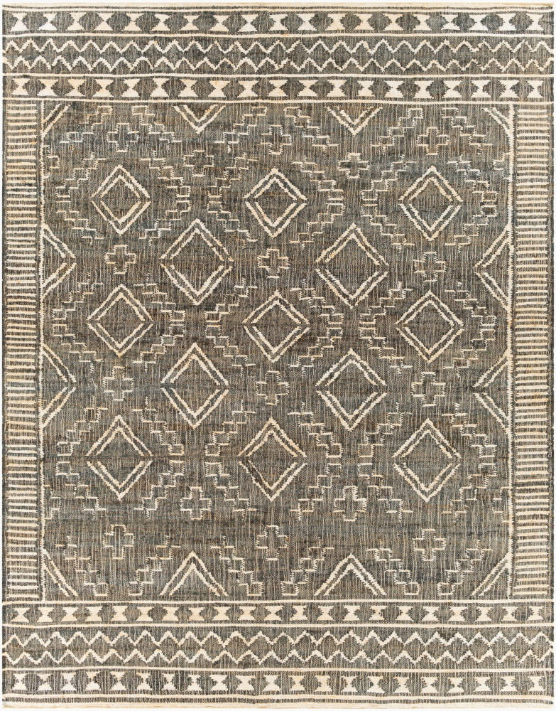 Cadence Handmade Rug, by Surya, 1'6" length x 1'6" width
