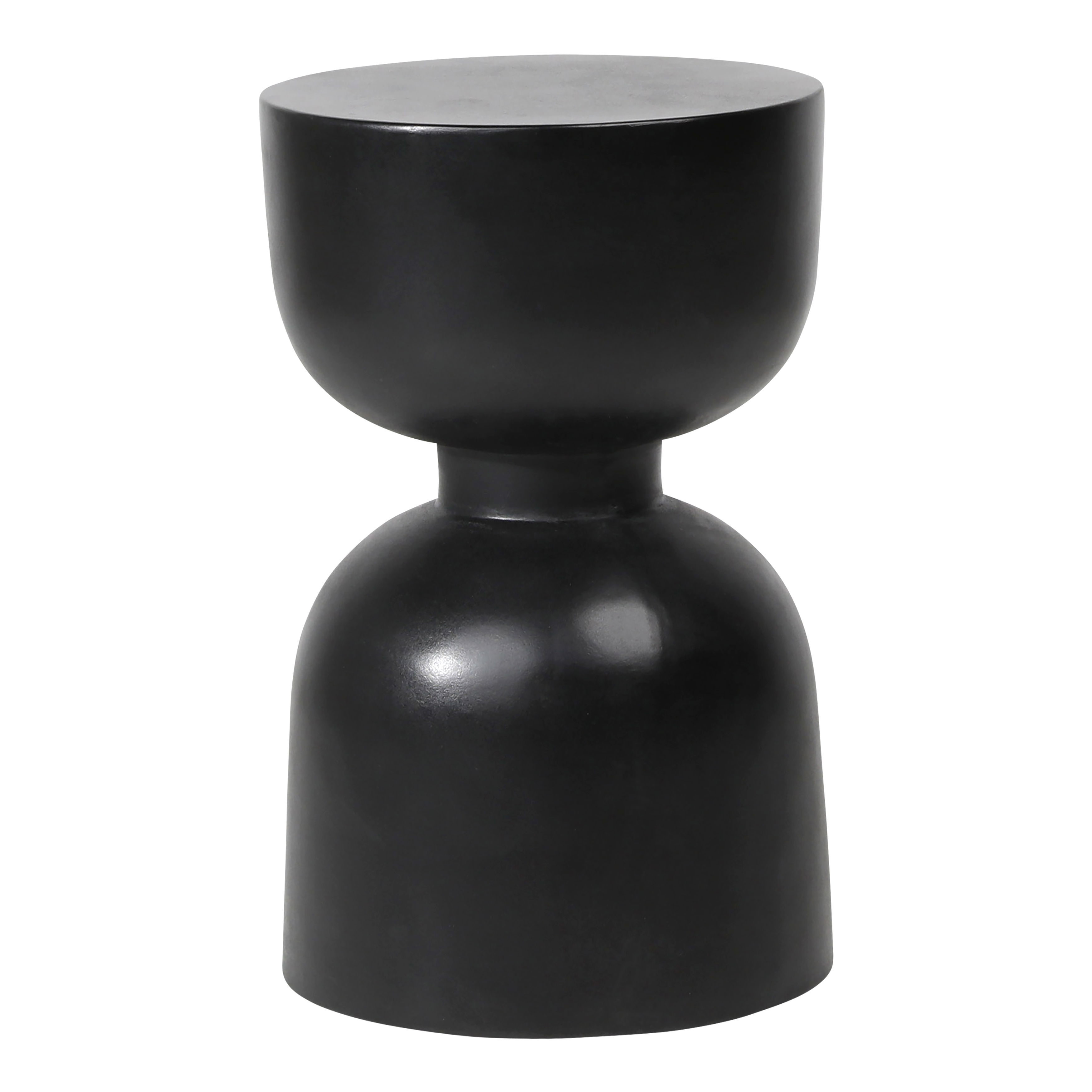 Rian Outdoor End Table Black large image 