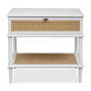 Coast White Rattan Side Table thumbnail 0