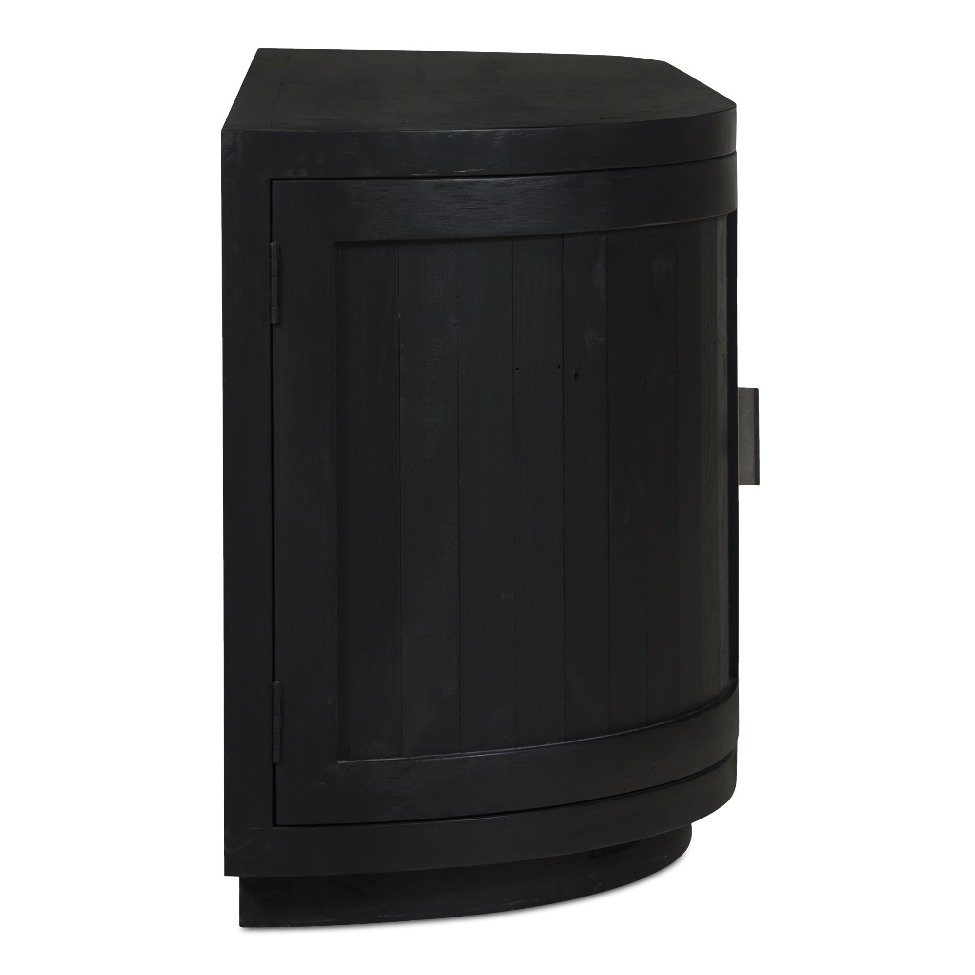 Nicola Media Cabinet Black, Media Console by Moe's Home, 70.9" width x 26" height x 17.7" depth View 5