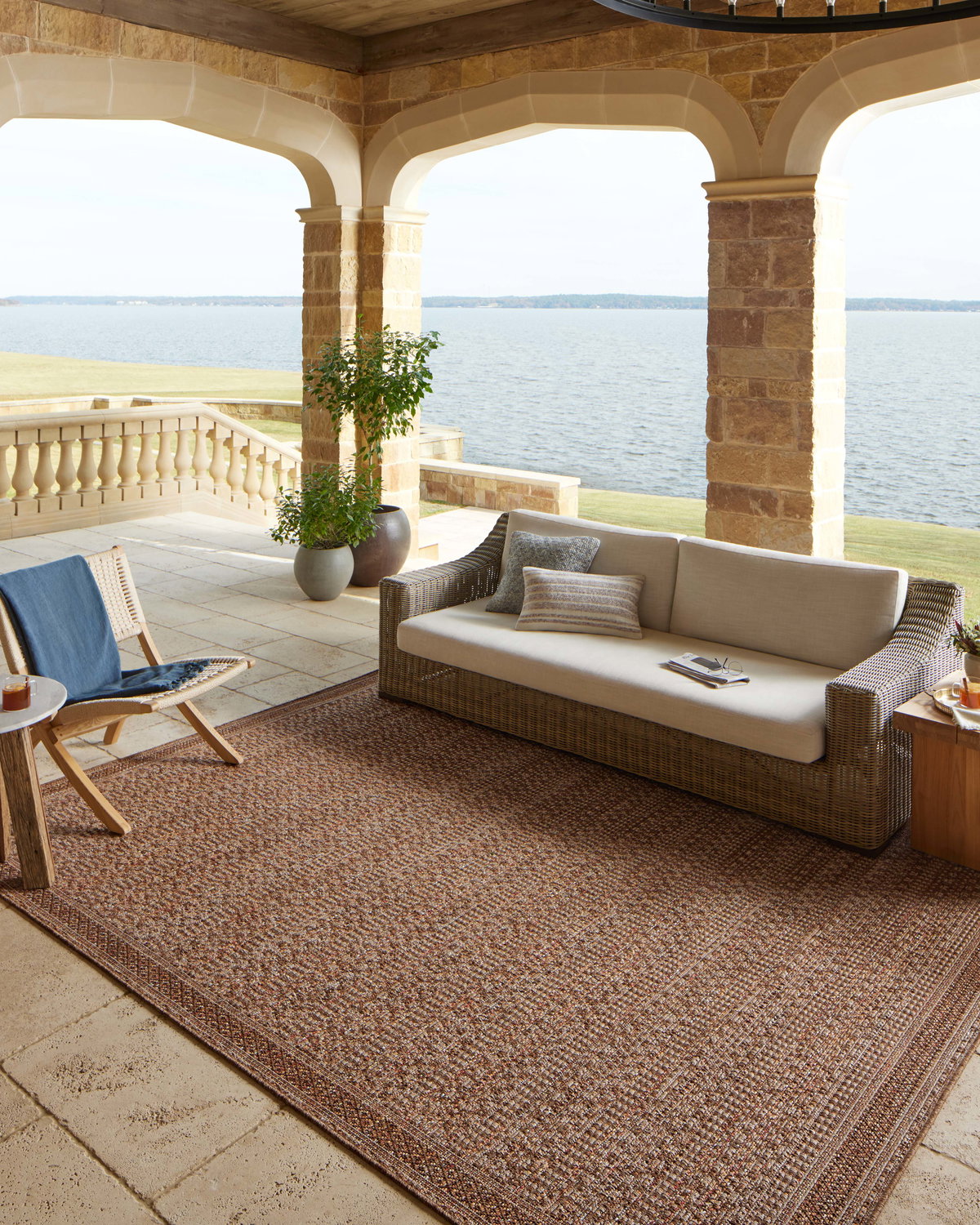 Loloi II Merrick Rug, 1'6" length x 1'6" width View 2