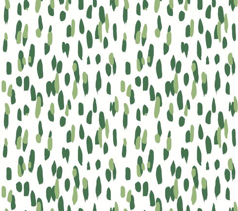 Club House Palm Green Peel & Stick Wallpaper