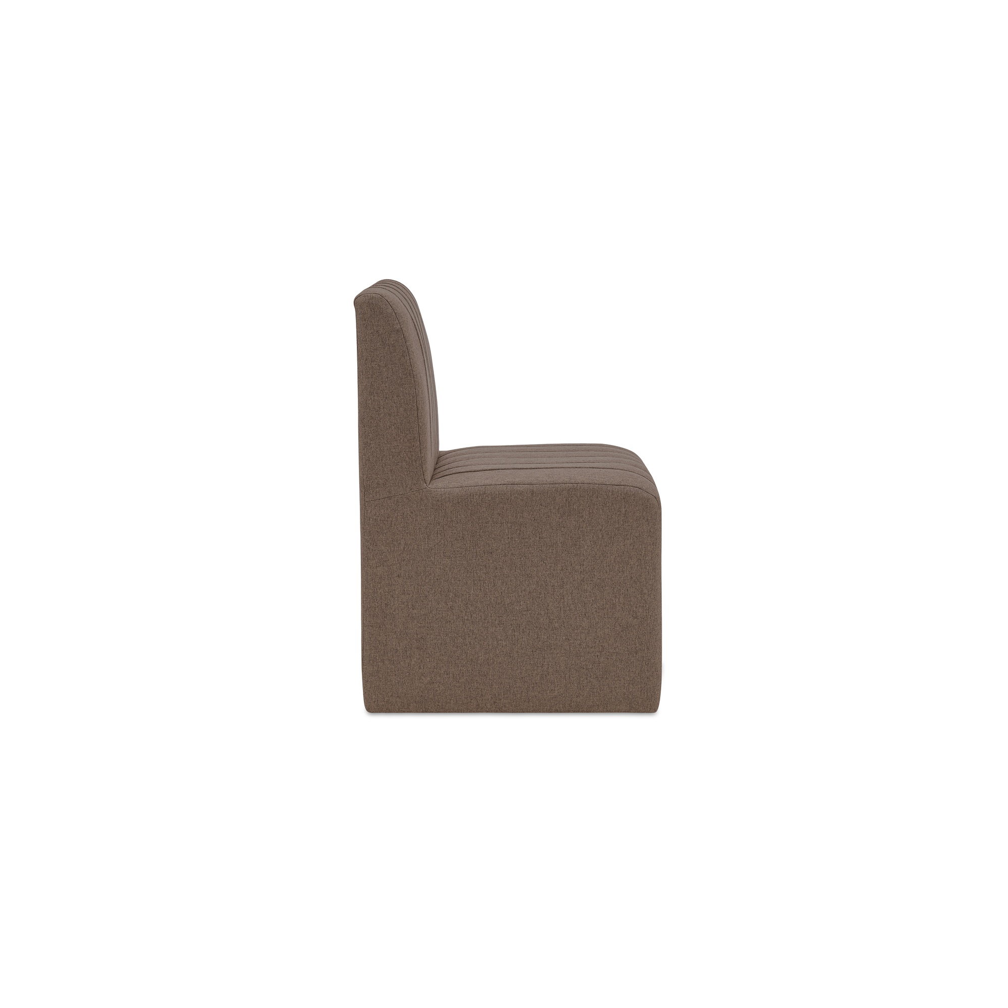 Sally Dining Chair Light Brown, by Moe's Home, 20.1" width x 33.9" height x 24.2" depth View 3
