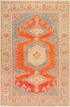 Antique One of a Kind Handmade Rug, by Surya, 10'5" length x 6'11" width thumbnail