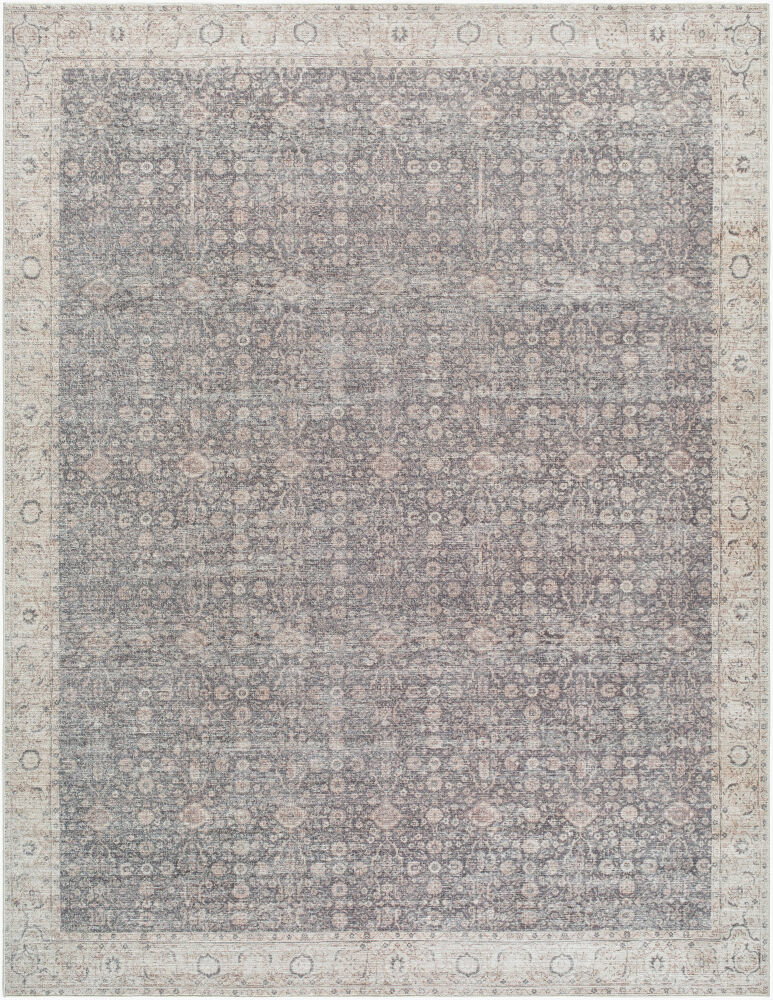 Spokane Machine Woven Rug, by Surya, 1'3.75" length x 1'3.75" width