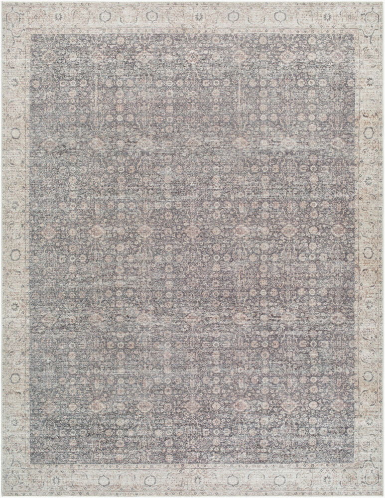 Spokane Machine Woven Rug, by Surya, 9'0.27" length x 6'5.56" width