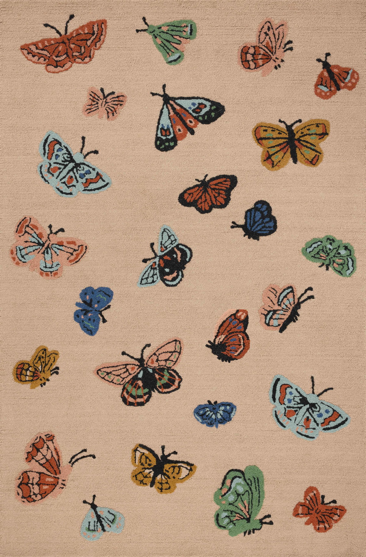 Rifle Paper Co. x Loloi Highgrove Rug, 5' length x 7'6" width View 1