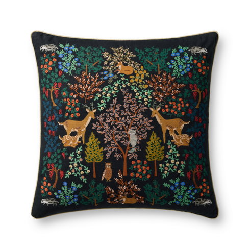 Rifle Paper Co. x Loloi Woodland Pillow