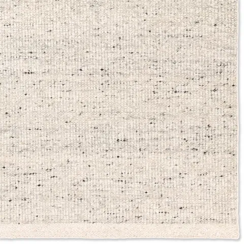 Jaipur Living Amgala LEO15 Handmade Solid Ivory Area Rug (8