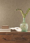 Woven Crosshatch Ramie Grasscloth Beige Wallpaper thumbnail 1