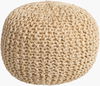 Bermuda Pouf, Ottoman by Surya, 20" width x 14" height thumbnail