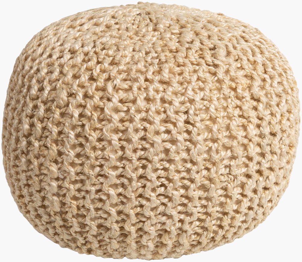 Bermuda Pouf, Ottoman by Surya, 20" width x 14" height