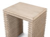 *Stacked Side Table, Stone Grey, Side & End Table by Sarreid, 20" length x 16" width x 24" height thumbnail 25