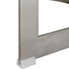 Ivanna Backless Silver Counter Stool thumbnail 8