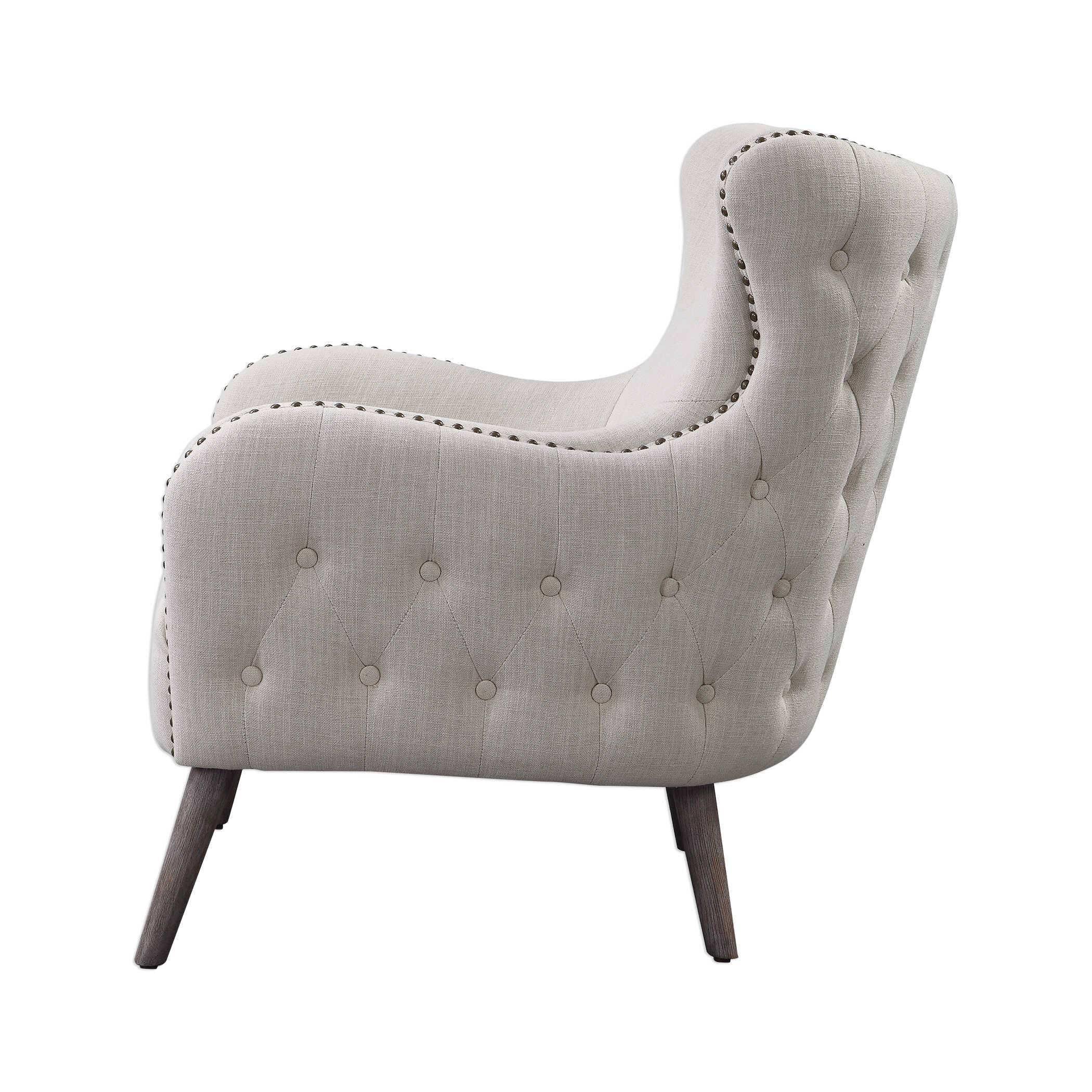 Donya Cream Accent Chair large image 