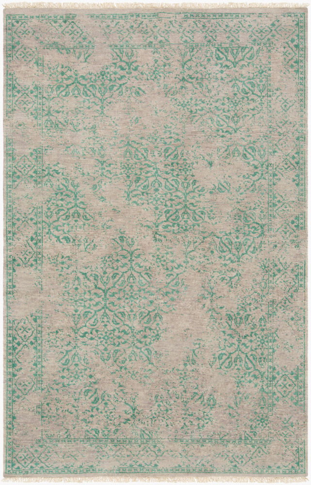 Transcendent Handmade Rug, by Surya, 8'6" length x 5'6" width