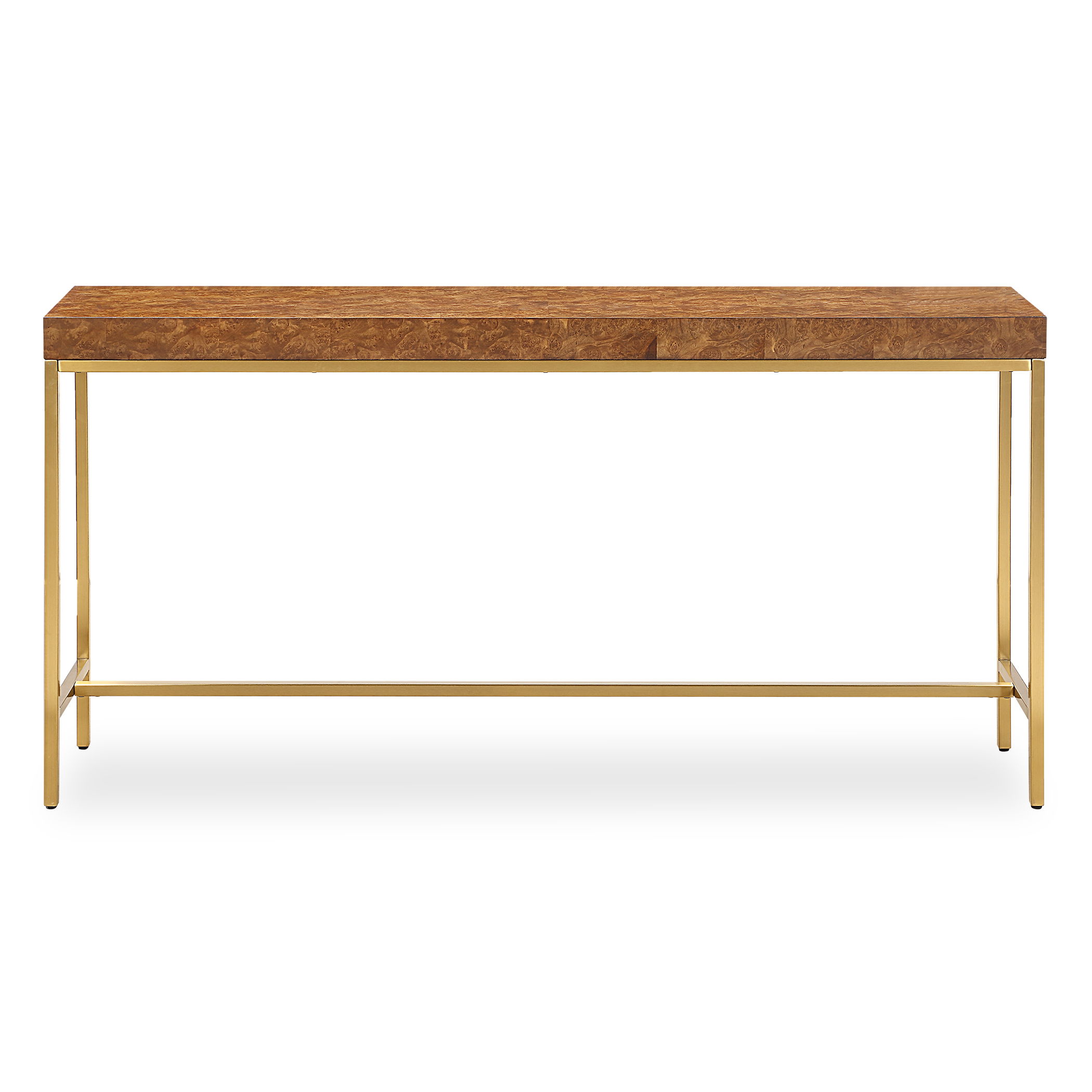 Moran Burl Console Table, Furniture by Uttermost, 60" width x 30" height x 12" depth View 1