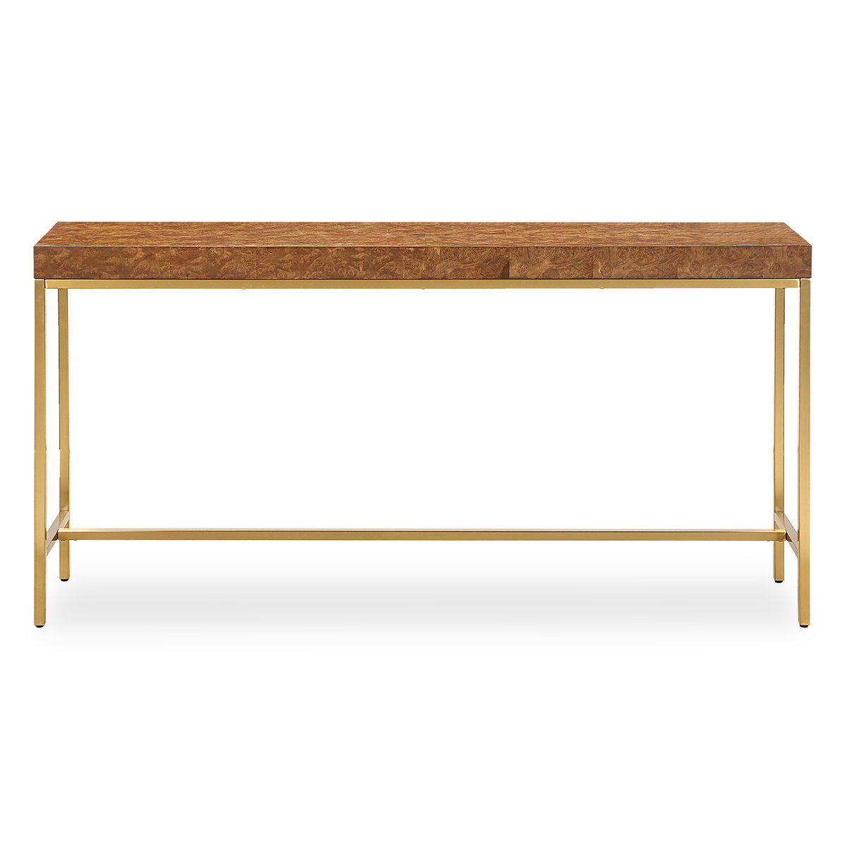 Moran Burl Console Table, by Uttermost, 60" width x 30" height x 12" depth View 1