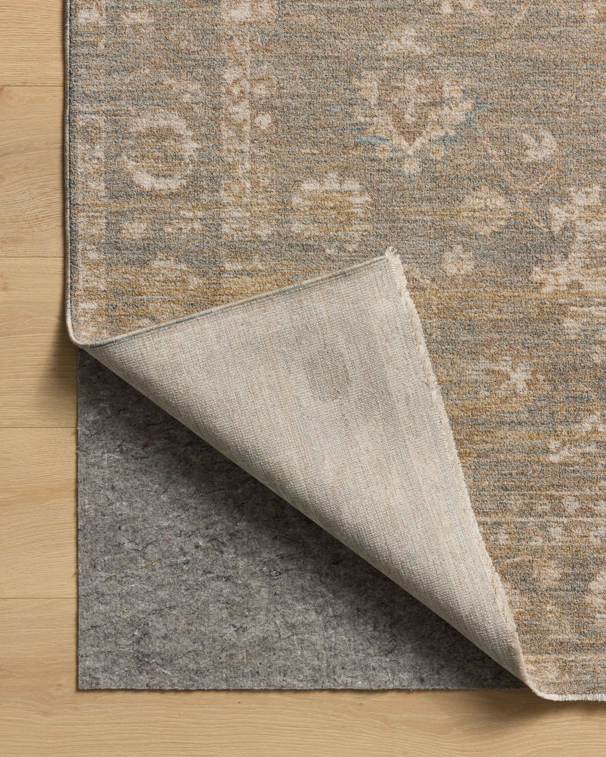 Chris Loves Julia x Loloi Louisa Rug, 5'3" length x 5'3" width View 8