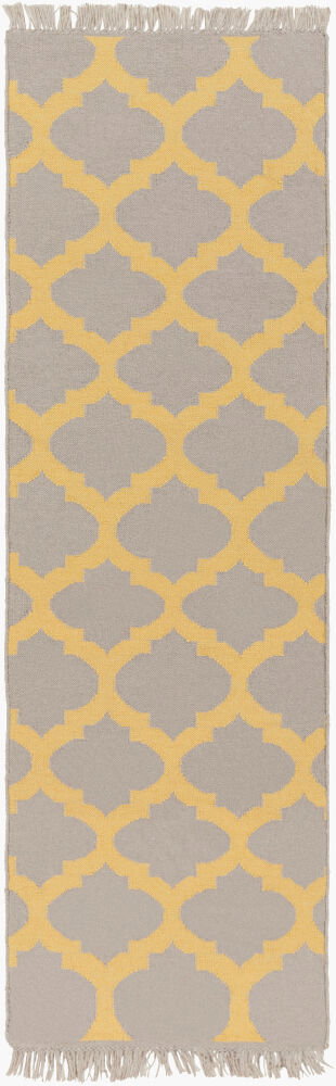 Lagoon Handmade Rug, by Surya, 8' length x 2'6" width