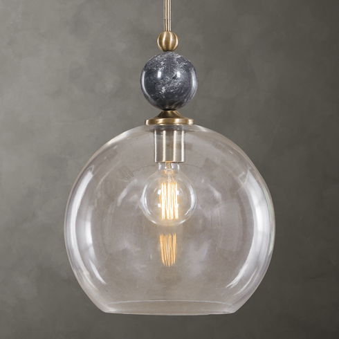 Mendota 1 Light Glass Pendant