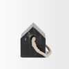 Raena Black Marble House Door Stopper, Decorative Object by Mercana, 4" length x 4" width x 4.75" height thumbnail 4