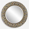 Copper Terrazzo Round Mirror thumbnail 0