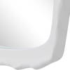 Marbella White Mirror, by Uttermost, 22" width x 37.8" height x 2.5" depth thumbnail 6
