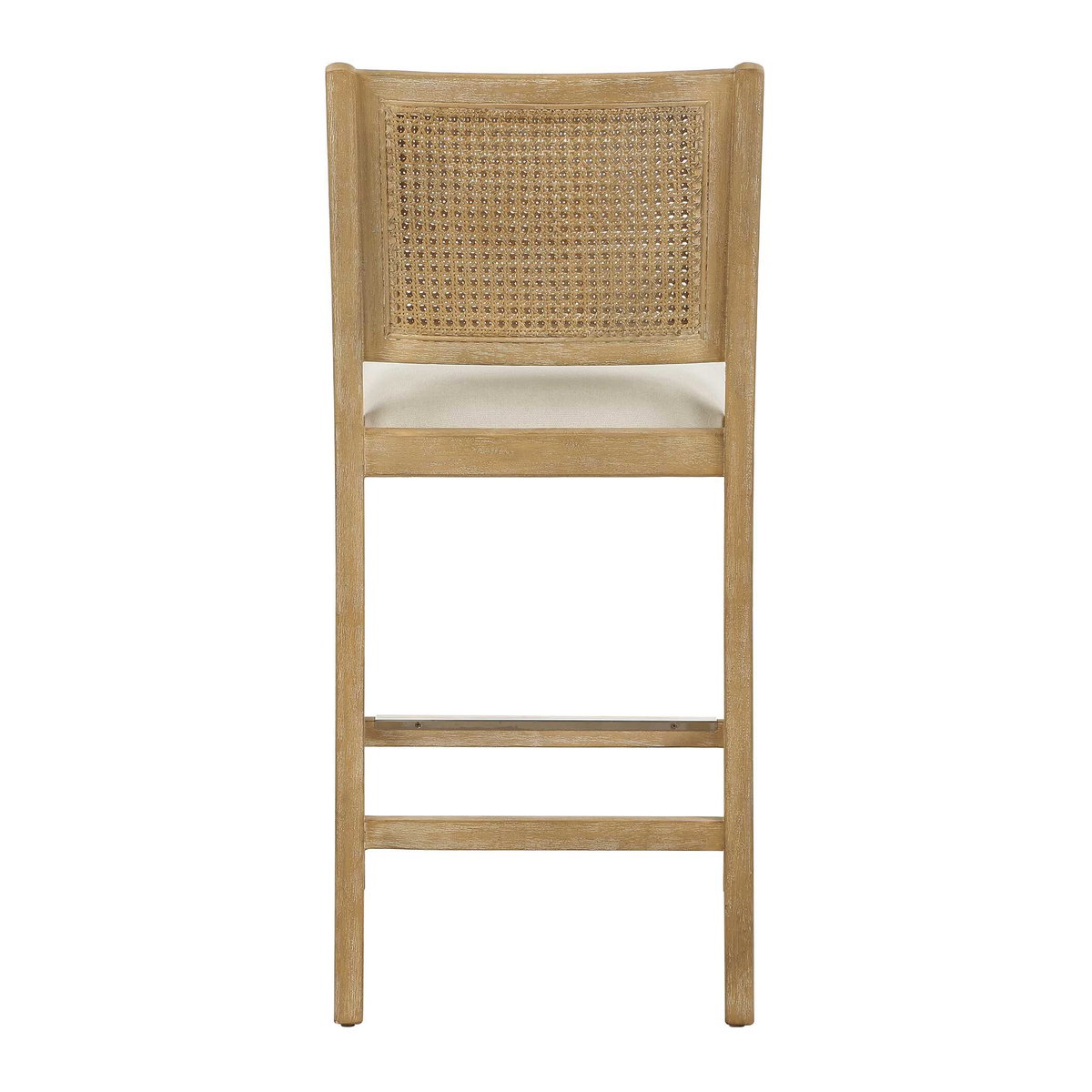 Interweave Coastal Rattan Counter Stool, Counter & Bar Stool by Uttermost, 19" width x 39" height x 21.5" depth View 6