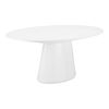 Otago Oval Dining Table White thumbnail 1