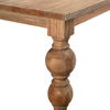 Campbell Dining Table 78', by Dovetail, 78.35" width x 30.5" height x 39.4" depth thumbnail 5