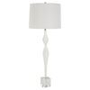 Helena Slender White Table Lamp thumbnail 4