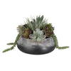 Yuma Succulent Centerpiece, Artificial Plants & Flower by Uttermost, 15" width x 13" height x 14" depth thumbnail 4