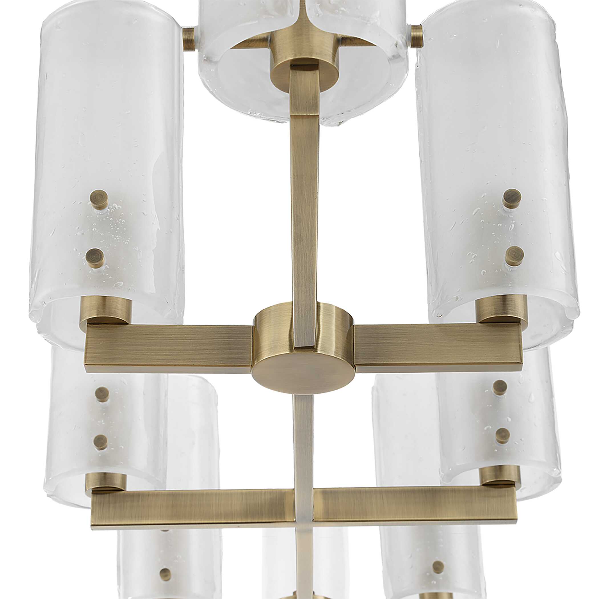 Mistie 8 Light Linear Chandelier large image 