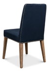 Hugo Oval Side Chair  Old World Walnut, by Sarreid, 1'11" length x 1" width x 3'2" height thumbnail 11