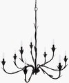 Lustre Chandelier, by Surya, 40" length x 40" width x 37" height thumbnail