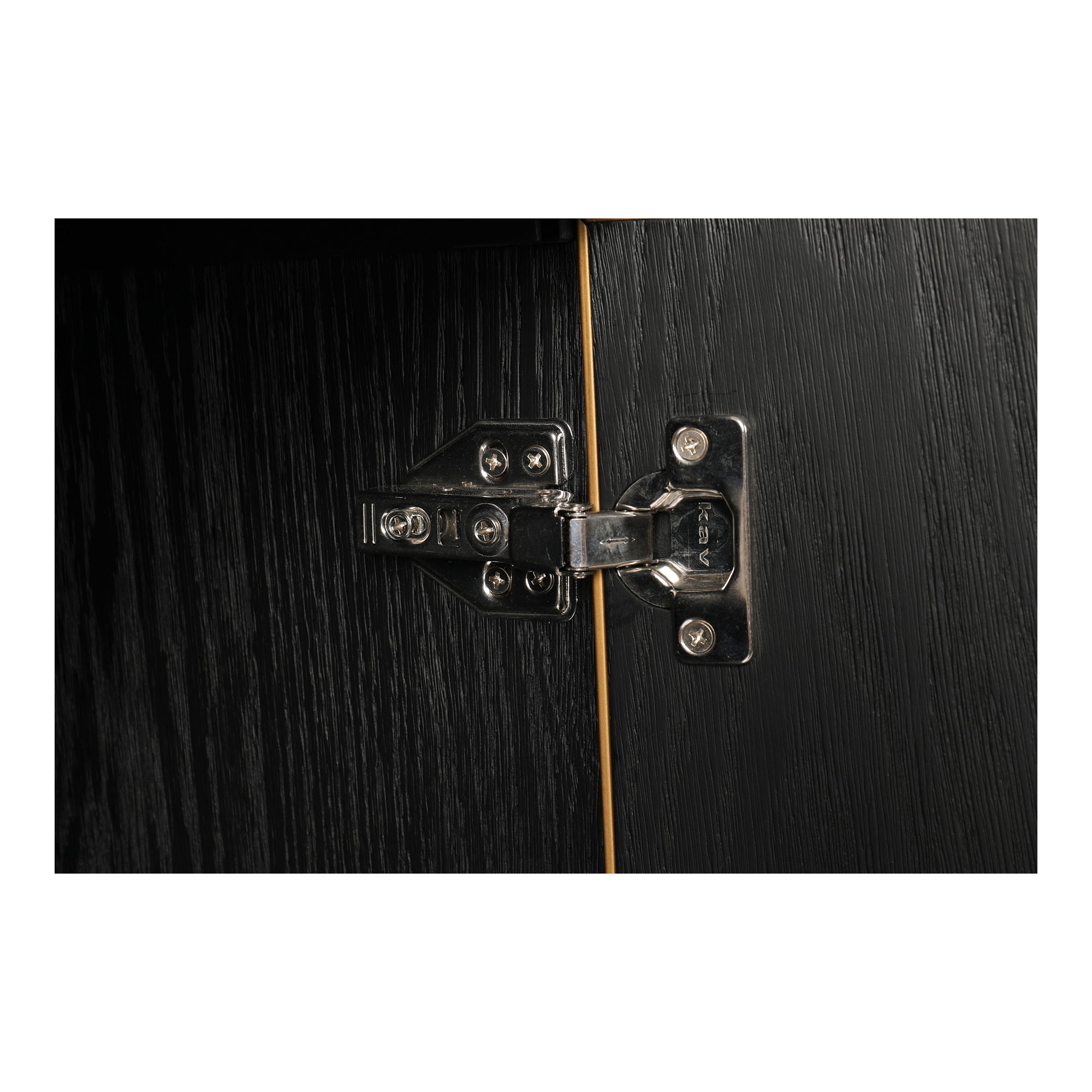 Mako Small Sideboard Grey, Cabinets & Sideboard by Moe's Home, 76" width x 34" height x 18" depth View 7