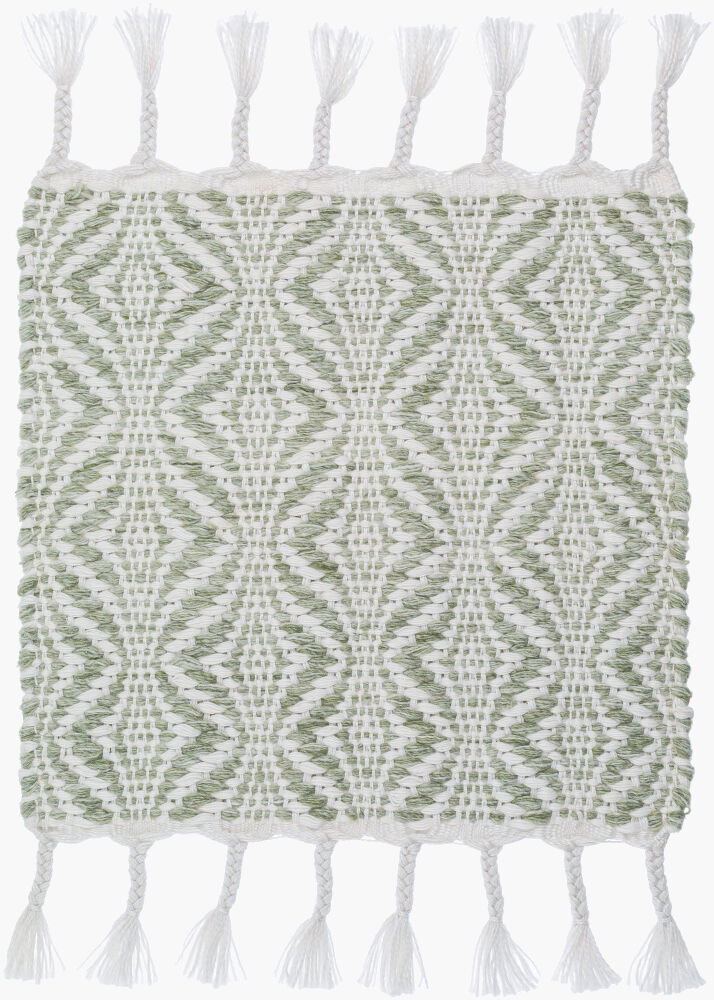 Peony Handmade Rug, by Surya, 1'6" length x 1'6" width