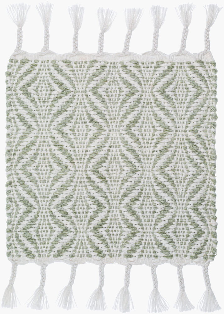 Peony Handmade Rug, by Surya, 1'6" length x 1'6" width